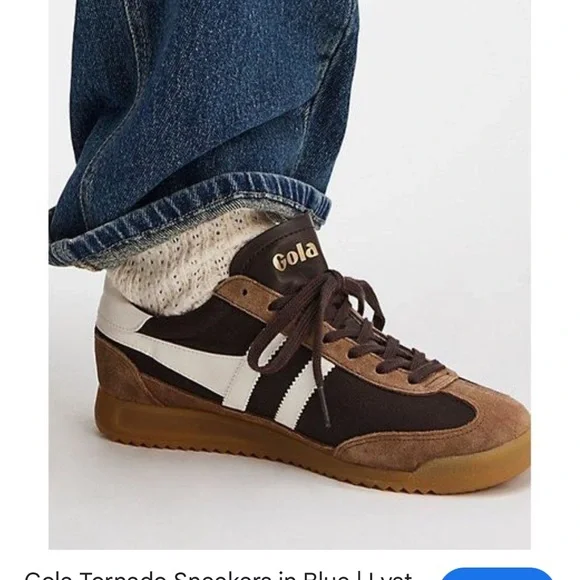 RARE! Like New! Gola Tornado Sneakers size 10 US - Picture 2 of 8